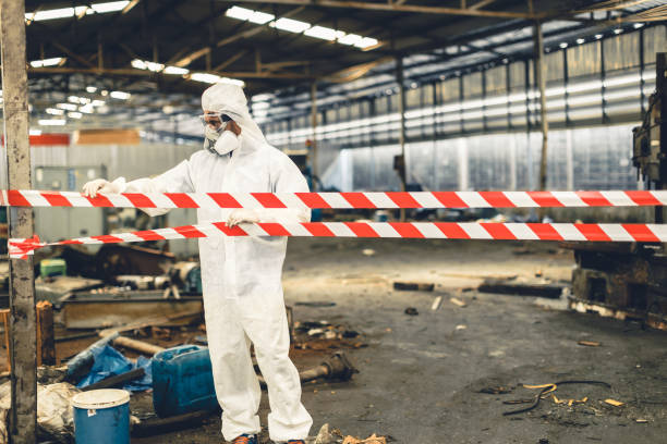 Professional Infectious Disease Decontamination technician working in Pelsor, AR